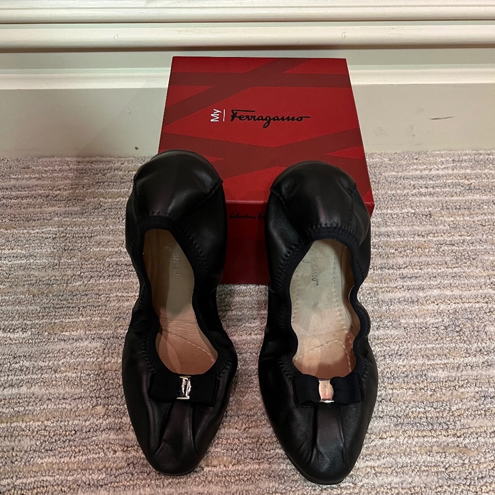 Ferragamo ballet flats